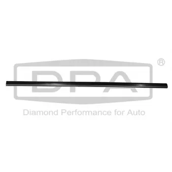 Baguette et bande protectrice, porte avant gauche DPA 88530036202