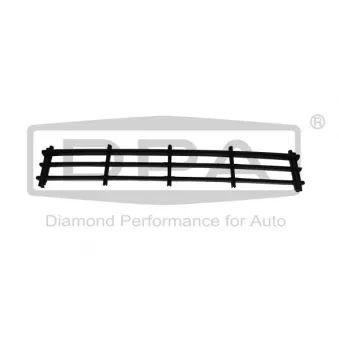 Grille de ventilation, pare-chocs DPA 88530045702