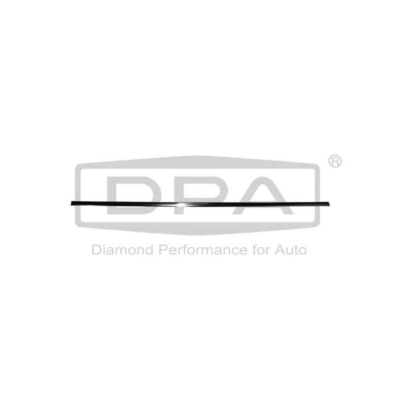 Baguette et bande protectrice, porte avant gauche DPA 88530859702