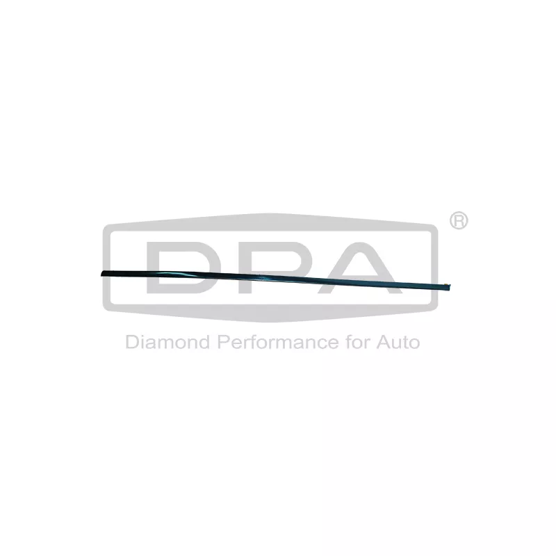 Baguette et bande protectrice, porte avant droit DPA 88530859802