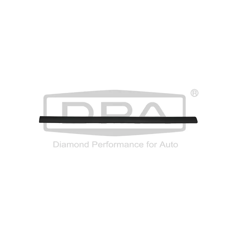 Baguette et bande protectrice, porte avant gauche DPA 88530878602