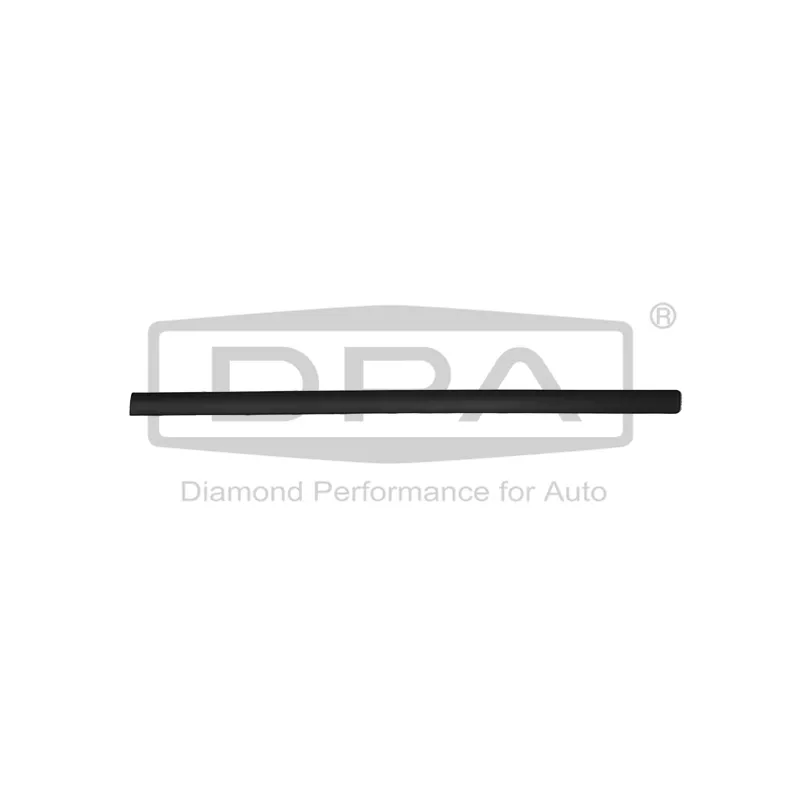 Baguette et bande protectrice, porte avant droit DPA 88530878702