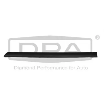 Baguette et bande protectrice, porte arrière gauche DPA 88530878802