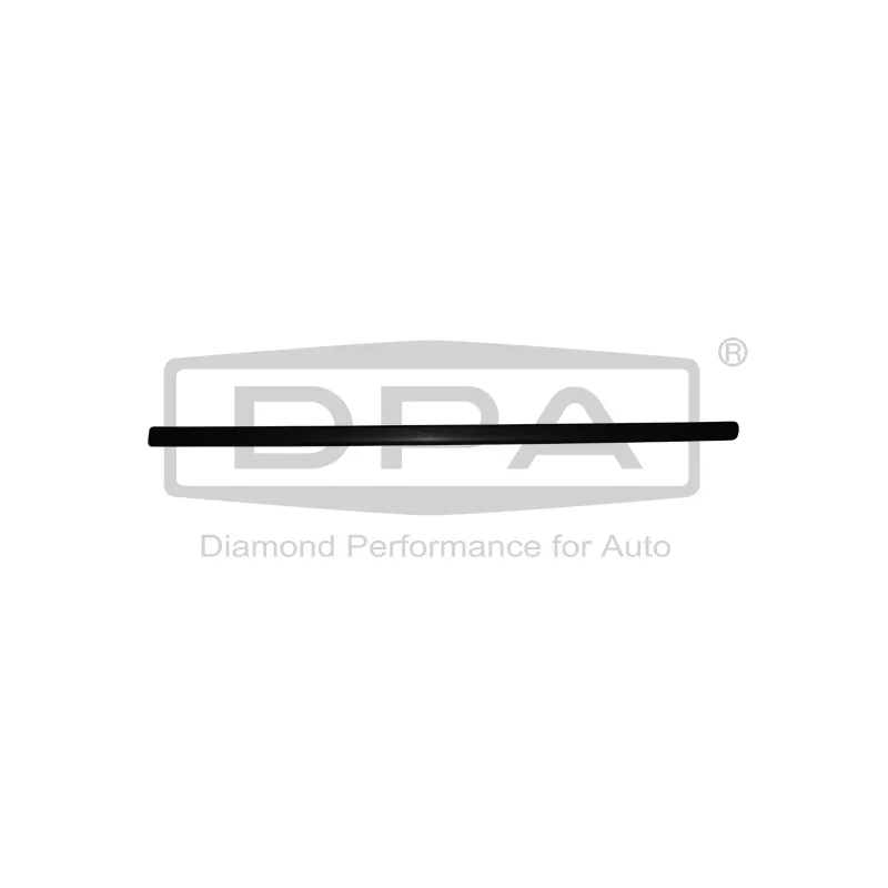 Baguette et bande protectrice, porte avant droit DPA 88531289502