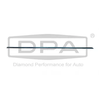 Baguette et bande protectrice, porte avant gauche DPA 88531334702