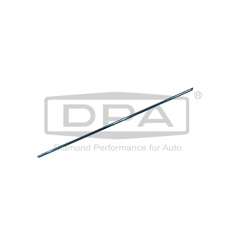 Baguette et bande protectrice, porte avant droit DPA 88531334802