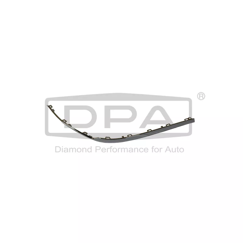 Baguette et bande protectrice, pare-chocs arrière gauche DPA 88531784202