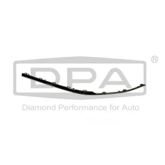 Baguette et bande protectrice, pare-chocs arrière droit DPA 88531784302