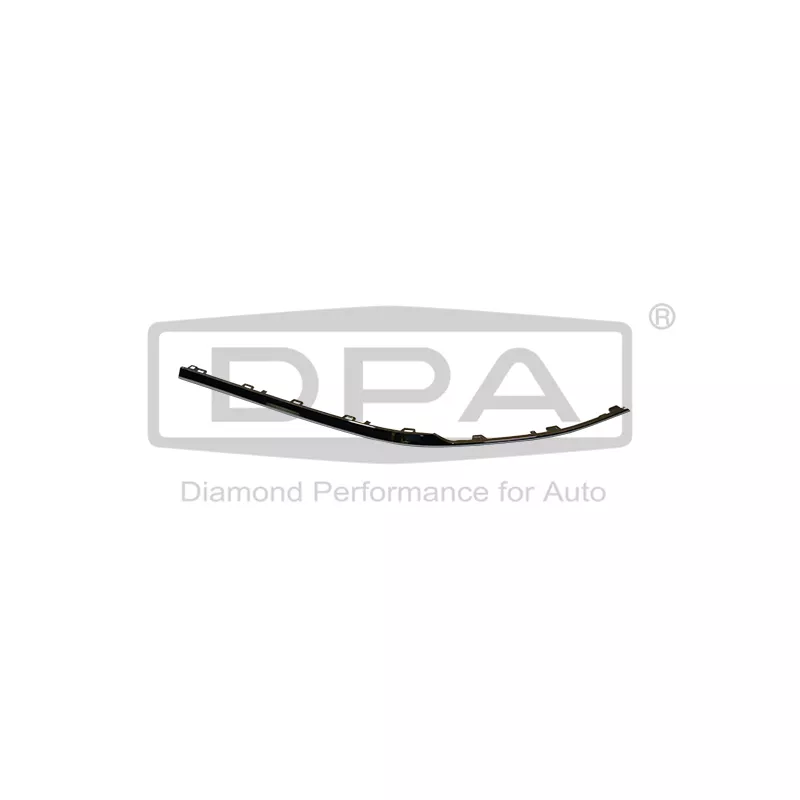 Baguette et bande protectrice, pare-chocs arrière droit DPA 88531784302
