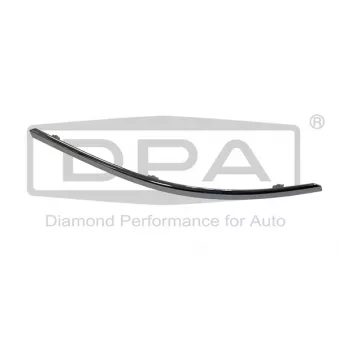 Baguette et bande protectrice, pare-chocs avant droit DPA 88531788102