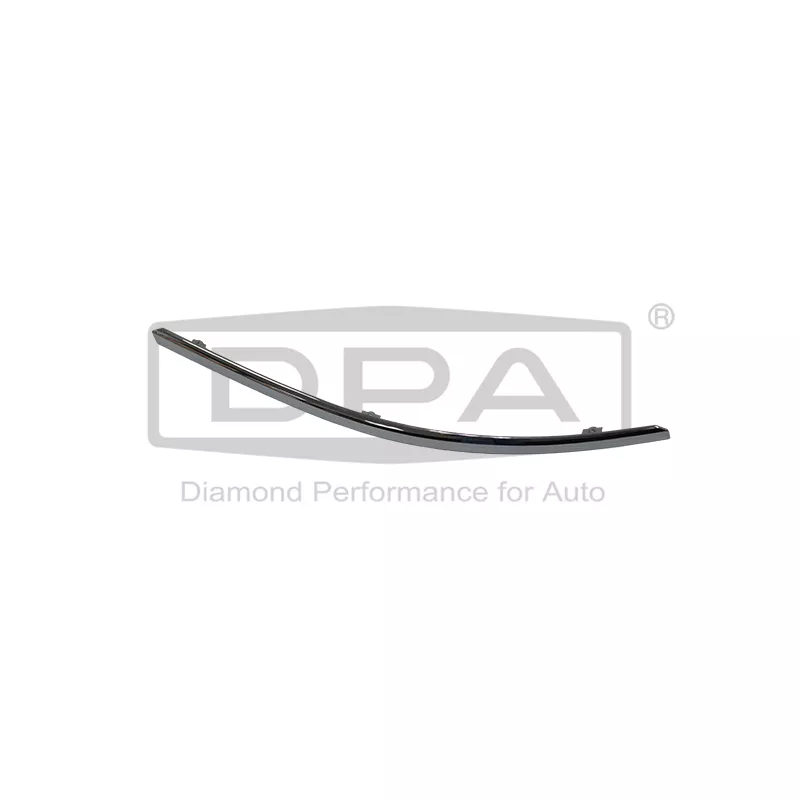 Baguette et bande protectrice, pare-chocs avant droit DPA 88531788102
