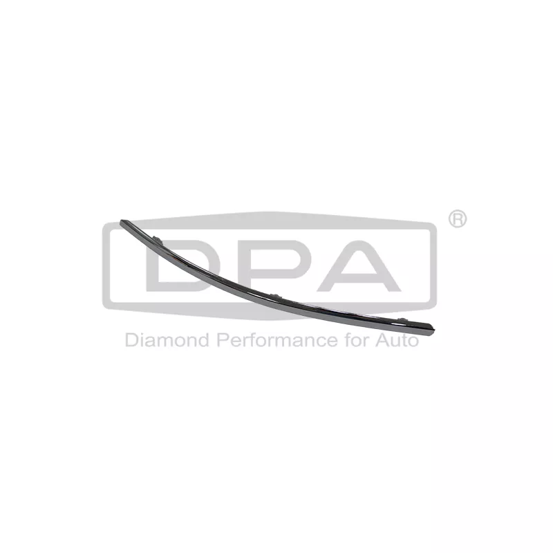 Baguette et bande protectrice, pare-chocs avant gauche DPA 88531788202