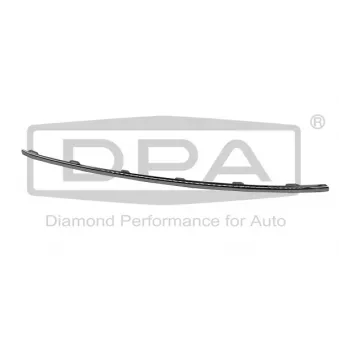 Baguette et bande protectrice, pare-chocs avant droit DPA 88531797202