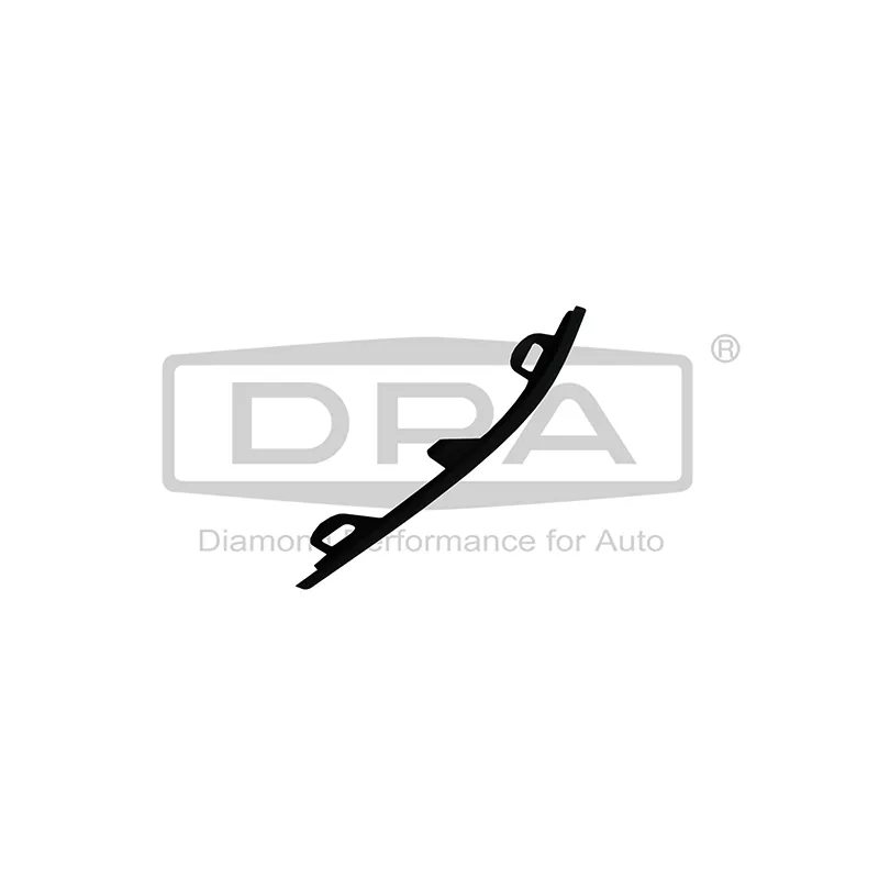 Baguette et bande protectrice, pare-chocs avant gauche DPA 88531800402