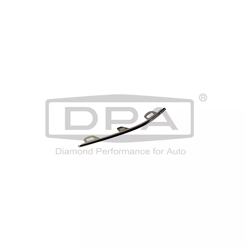 Baguette et bande protectrice, pare-chocs avant gauche DPA 88531800502