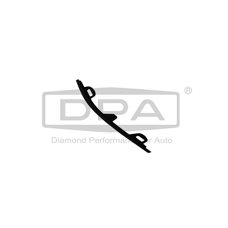 Baguette et bande protectrice, pare-chocs avant droit DPA 88531800702