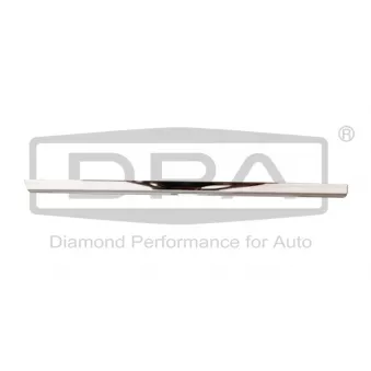 Baguette et bande protectrice, porte avant gauche DPA 88531803102
