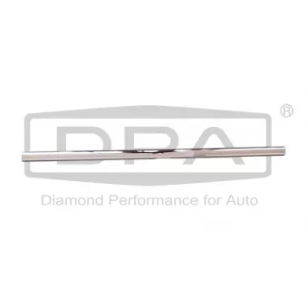 Baguette et bande protectrice, porte avant droit DPA 88531803202