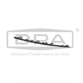 Baguette et bande protectrice, pare-chocs avant gauche DPA 88531811202