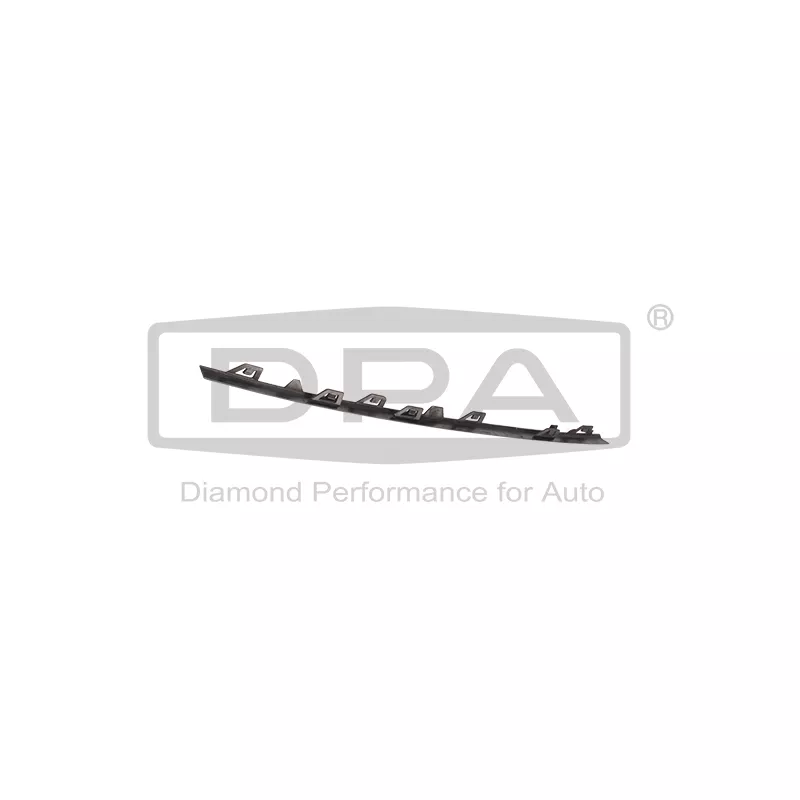 Baguette et bande protectrice, pare-chocs avant gauche DPA 88531811202