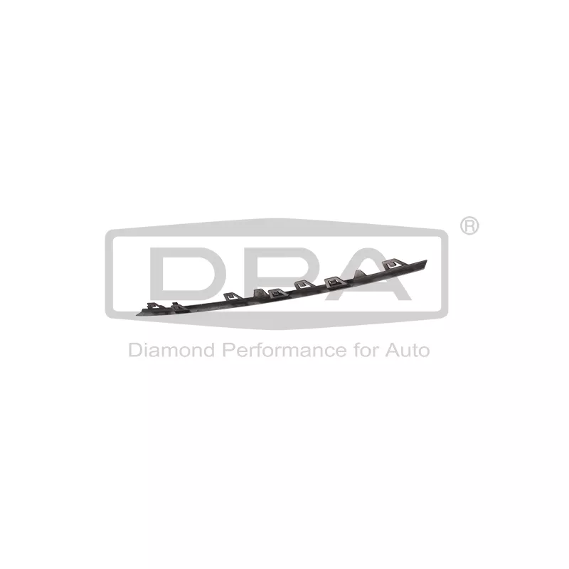 Baguette et bande protectrice, pare-chocs avant droit DPA 88531811302