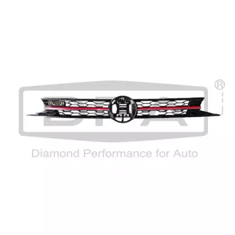 Grille de ventilation, pare-chocs DPA 88531830802