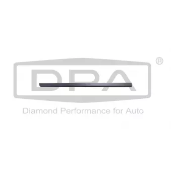 Baguette et bande protectrice, porte avant gauche DPA 88540421902
