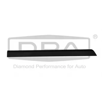Baguette et bande protectrice, porte arrière droit DPA 88540422202