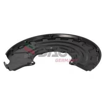 Déflecteur, disque de frein avant gauche DACO Germany