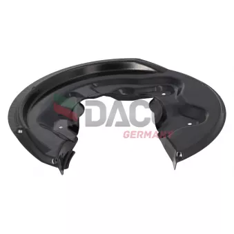 Déflecteur, disque de frein arrière gauche DACO Germany 610208