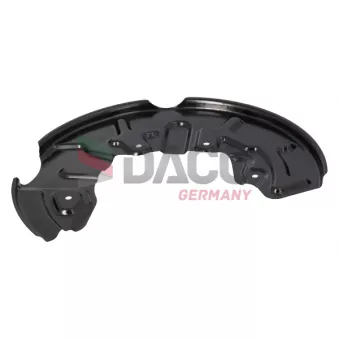 Déflecteur, disque de frein avant droit DACO Germany