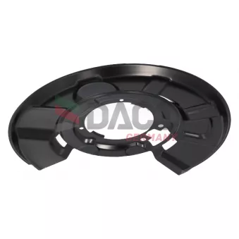 Déflecteur, disque de frein arrière gauche DACO Germany 610300