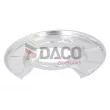 Déflecteur, disque de frein arrière droit DACO Germany 610319 - Visuel 2