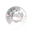 Déflecteur, disque de frein DACO Germany 610332 - Visuel 2