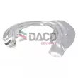 Déflecteur, disque de frein DACO Germany 610336 - Visuel 1