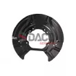 Déflecteur, disque de frein DACO Germany 610345 - Visuel 1
