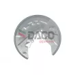 Déflecteur, disque de frein DACO Germany 610603 - Visuel 2