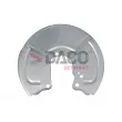 Déflecteur, disque de frein DACO Germany 610905 - Visuel 2