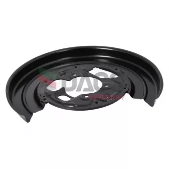 Déflecteur, disque de frein arrière gauche DACO Germany 612301