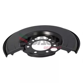 Déflecteur, disque de frein arrière gauche DACO Germany 612303