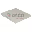 Filtre, air de l'habitacle DACO Germany DFC0200 - Visuel 1