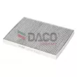 Filtre, air de l'habitacle DACO Germany DFC0203W - Visuel 2
