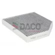 Filtre, air de l'habitacle DACO Germany DFC0205W - Visuel 1