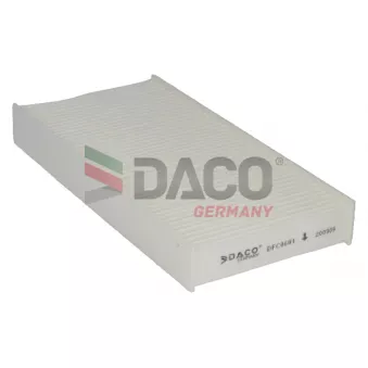 Filtre, air de l'habitacle DACO Germany DFC0601