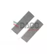 Filtre, air de l'habitacle DACO Germany DFC0602W - Visuel 2