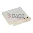 Filtre, air de l'habitacle DACO Germany DFC0700 - Visuel 1