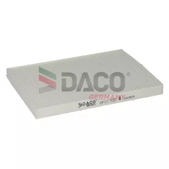 Filtre, air de l'habitacle DACO Germany DFC1700
