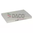 Filtre, air de l'habitacle DACO Germany DFC1700 - Visuel 2