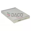 Filtre, air de l'habitacle DACO Germany DFC2702 - Visuel 1