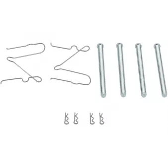 Kit d'accessoires, plaquette de frein à disque ATE 13.0460-0533.2